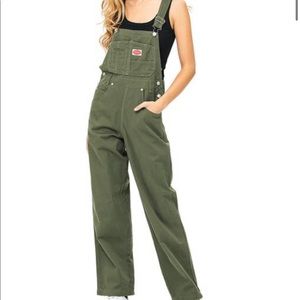 Revolt 1990s Renewed Vintage Straight Leg Overalls